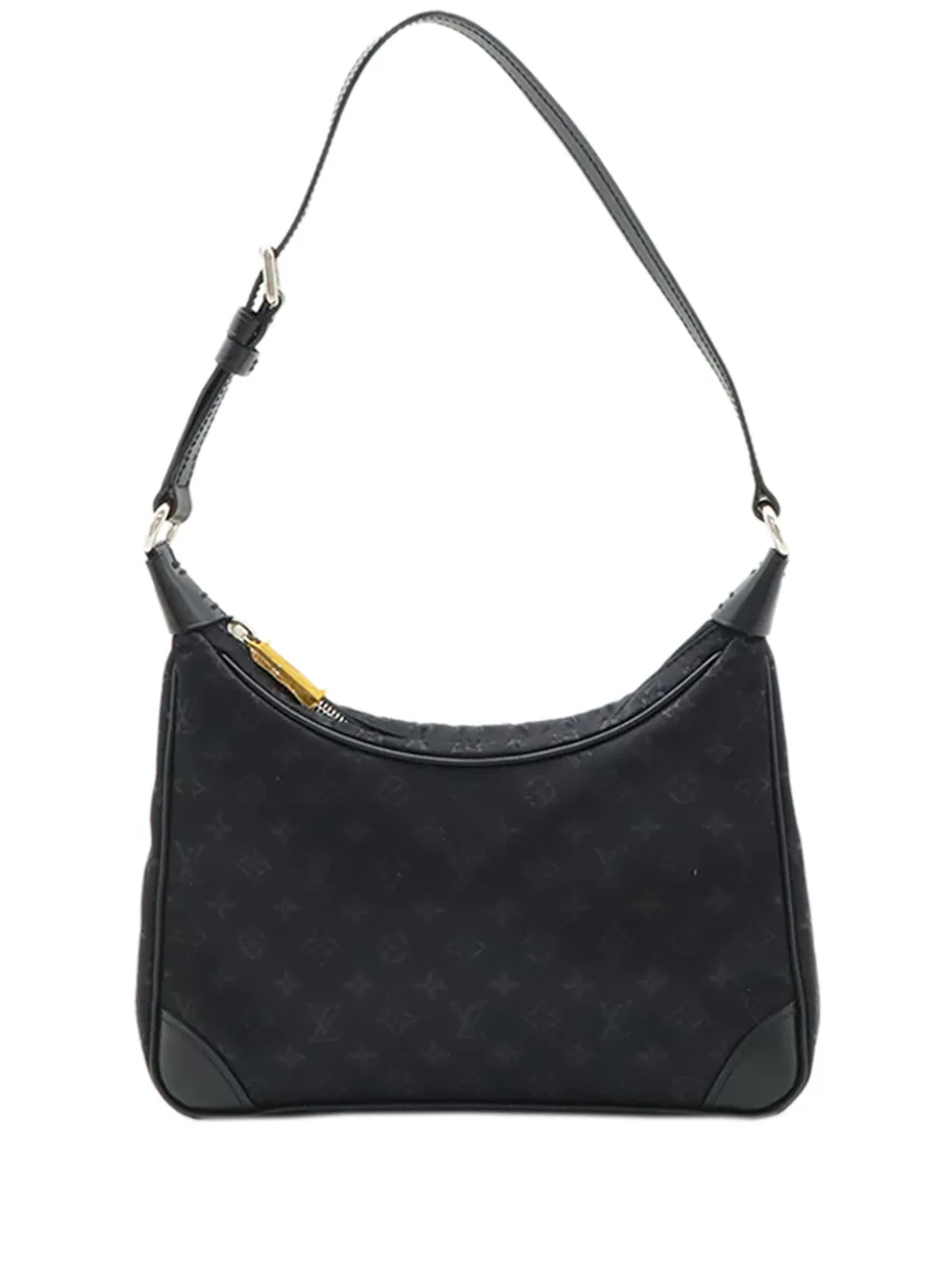 Louis Vuitton Pre-Owned 2001 Monogram Mini Satin Boulogne shoulder bag - Schwarz