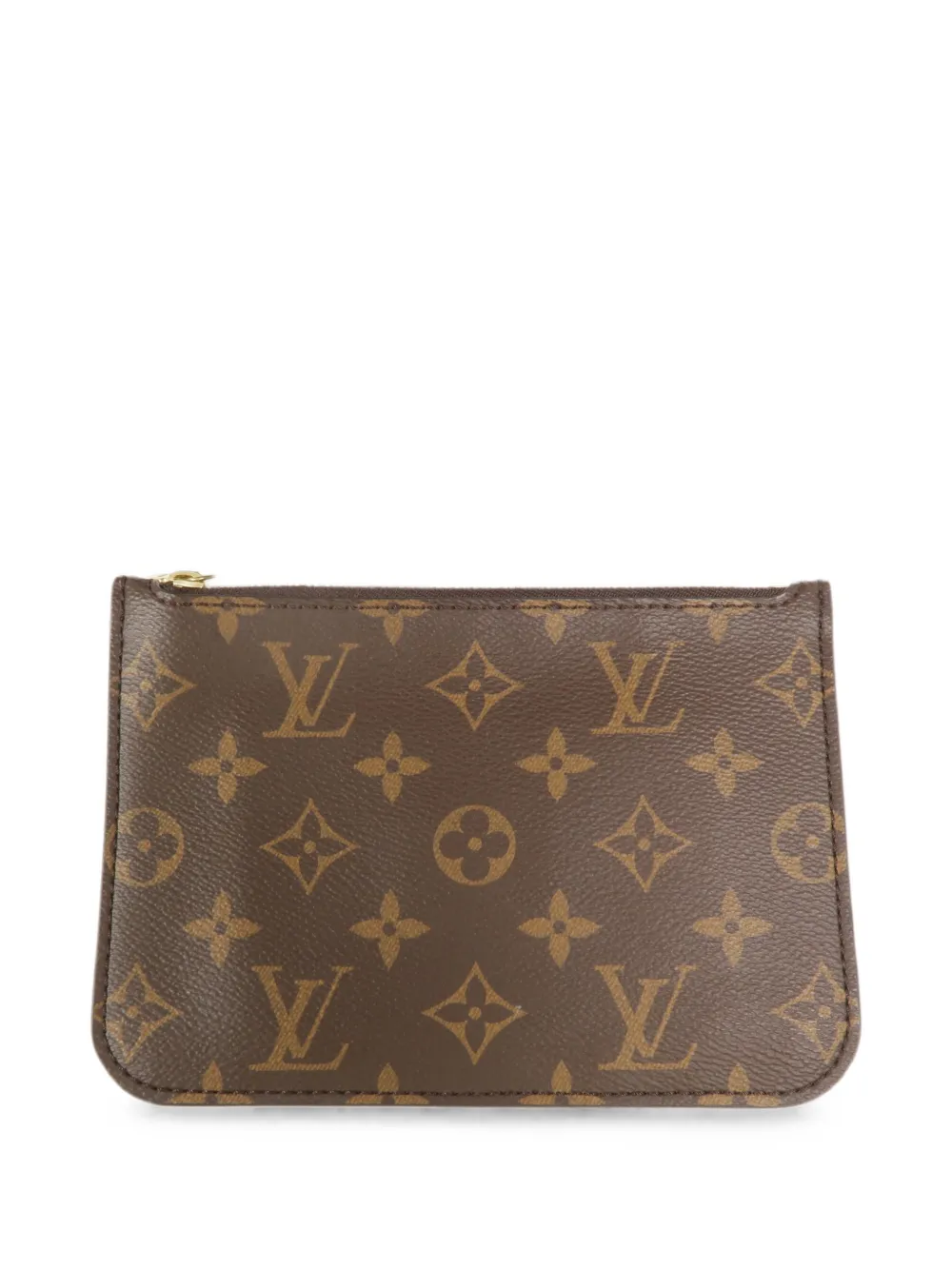 Louis Vuitton Pre-Owned Halvemaanvormige schoudertas met monogram Bruin