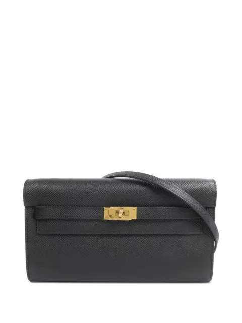 Hermès Pre-Owned Kelly To Go grained clutch bag