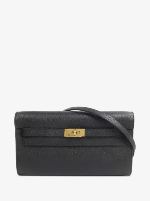 Hermès Pre-Owned Kelly To Go grained clutch bag