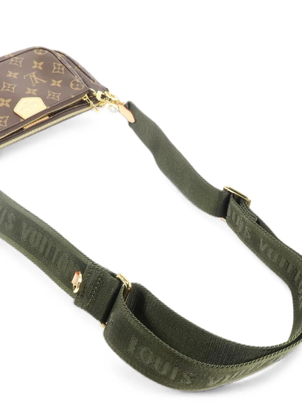 Louis Vuitton Pre-Owned Multi Pochette Accessoires Monogram schoudertas Bruin
