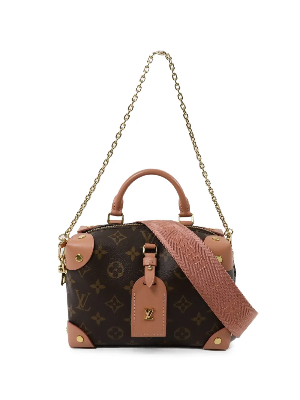Louis Vuitton Pre-Owned Petite Malle Souple Monogram mini bag - Braun