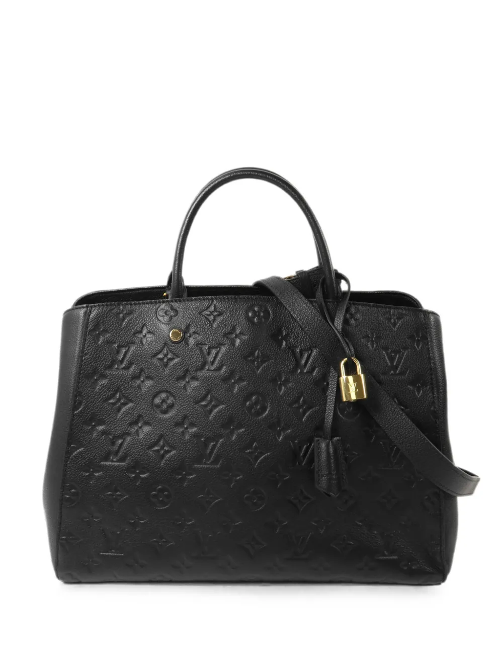 Louis Vuitton Pre-Owned Empreinte Montaigne GM Monogram handbag - Black