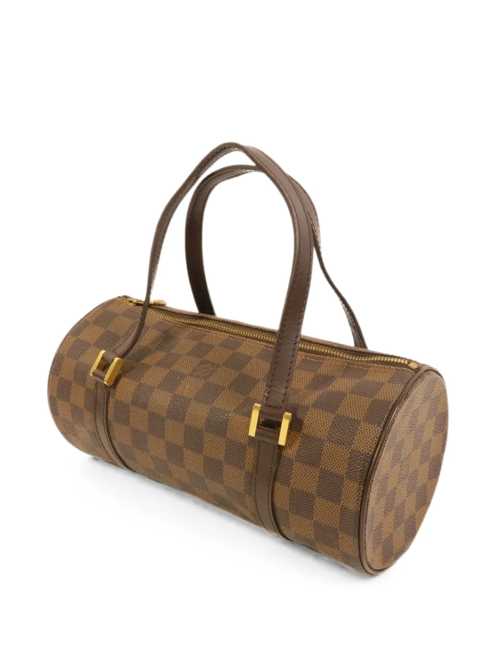 Louis Vuitton Pre-Owned Damier Ebene Papillon PM handbag Bruin