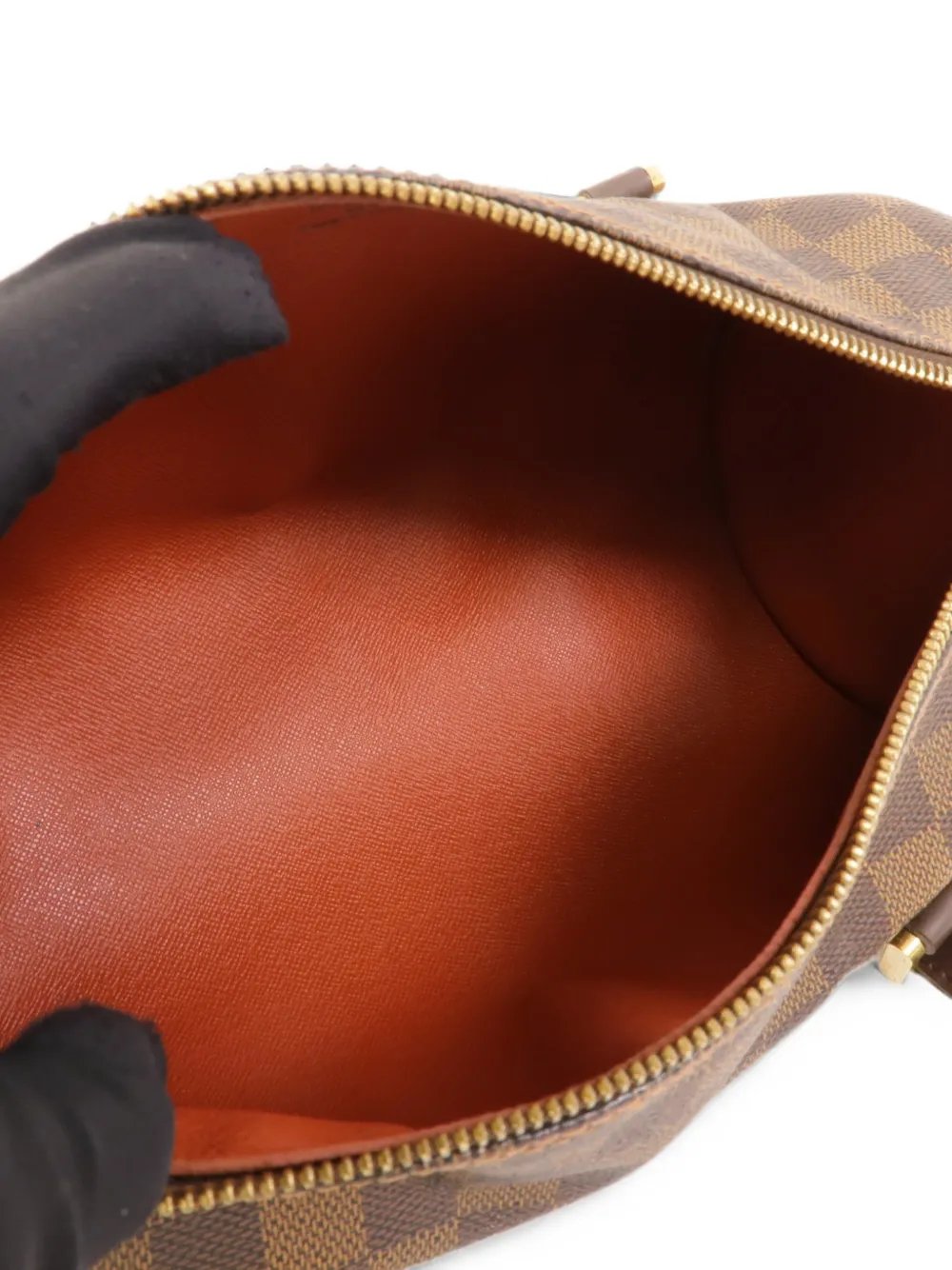 Louis Vuitton Pre-Owned Damier Ebene Papillon PM handbag Bruin
