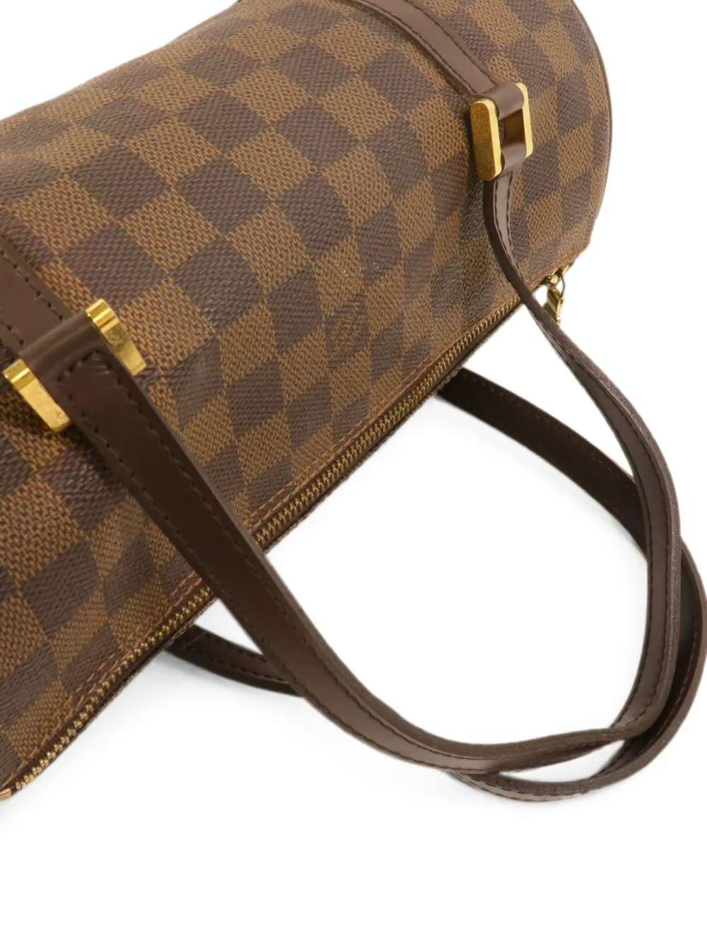 Louis Vuitton Pre-Owned Damier Ebene Papillon PM handbag Bruin