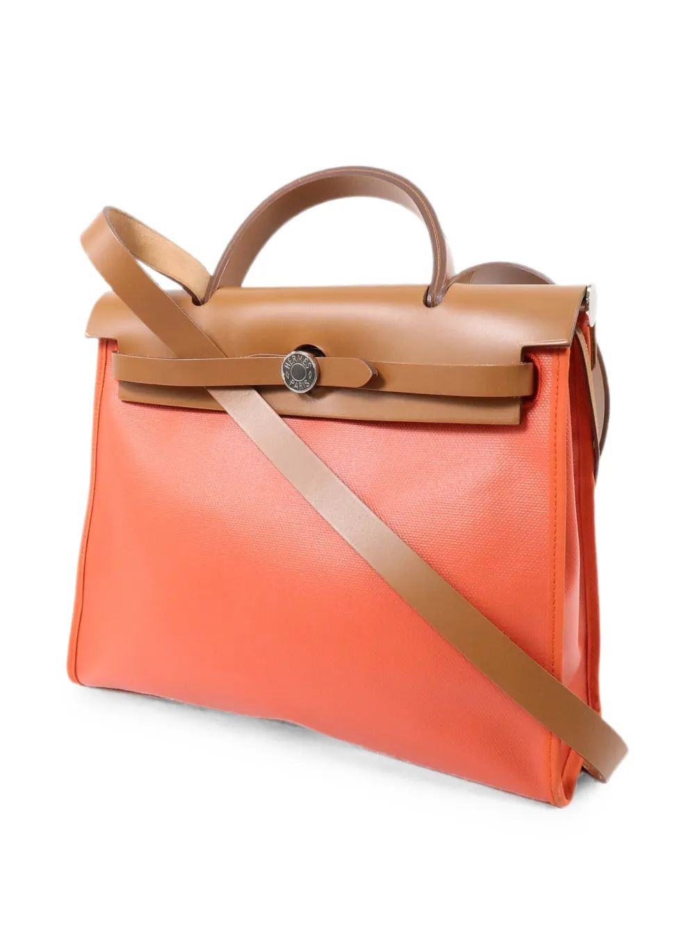 Hermès Pre-Owned Herbag PM heuptas Oranje