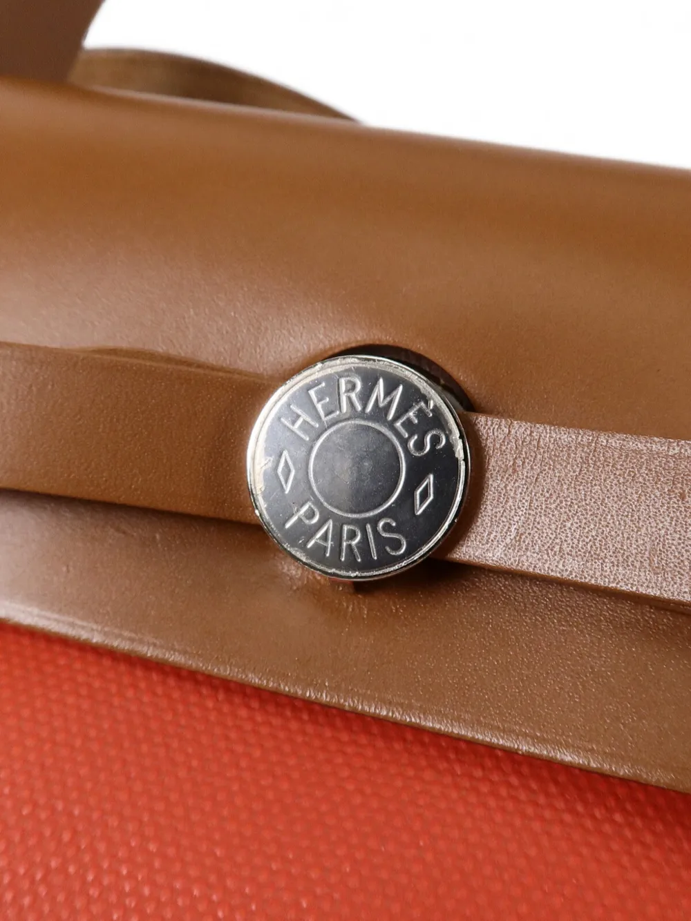 Hermès Pre-Owned Herbag PM heuptas Oranje