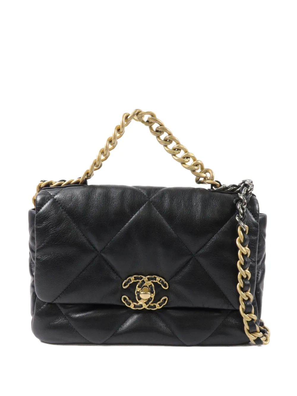 CHANEL Pre-Owned small C19 shoulder bag - Nero