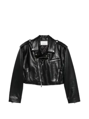 Alexander Wang レザージャケット | ブラック | FARFETCH JP