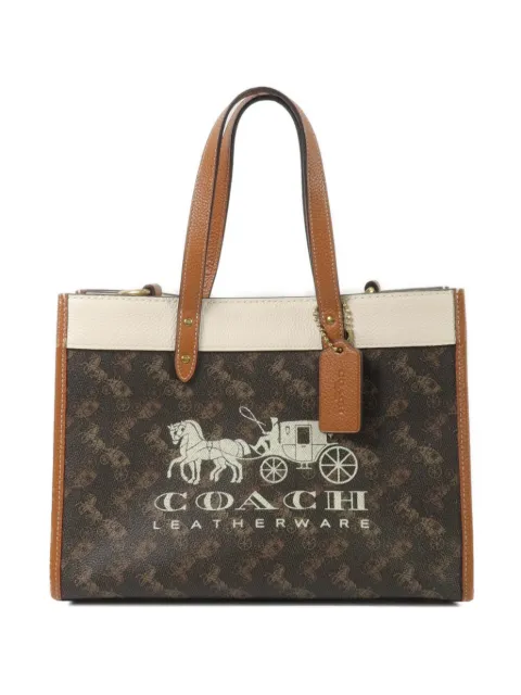 Coach Vintage Field logo-print tote bag