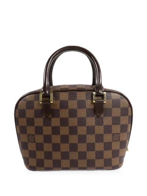 Louis Vuitton Pre-Owned mini Sarria Damier Ebene clutch bag