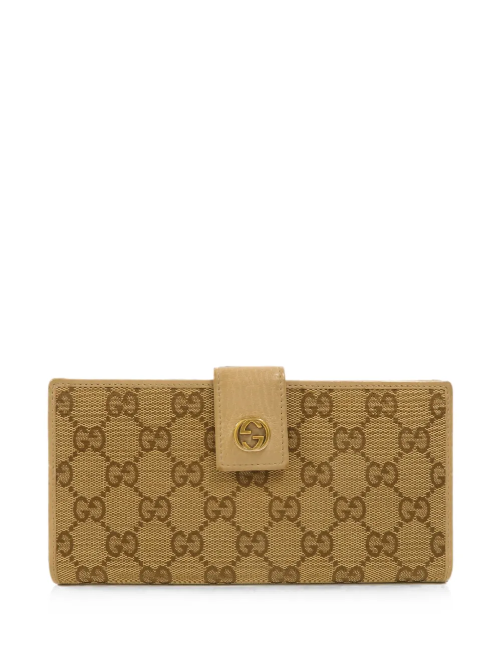 Gucci Pre-Owned GG canvas wallet - Toni neutri