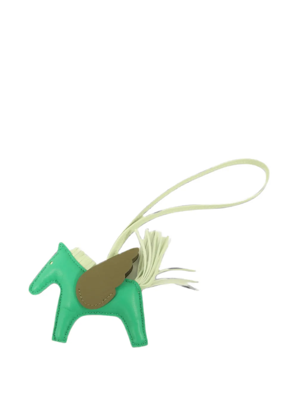 Hermès Pre-Owned 2023 PM Rodeo Pegase charm - Green
