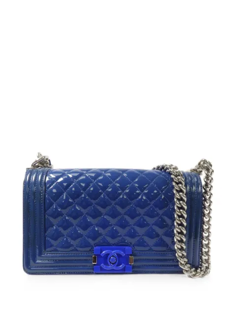 CHANEL Pre-Owned Boy 25 quilted shoulder bag