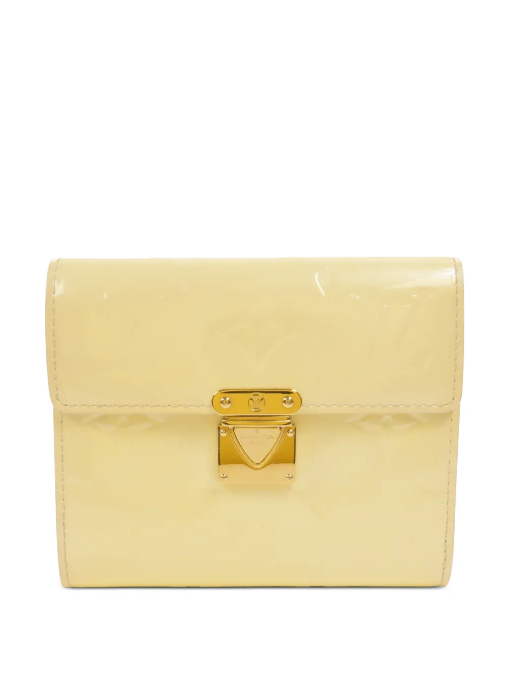 Louis Vuitton Pre-Owned Monogram Vernis Koala wallet - Giallo
