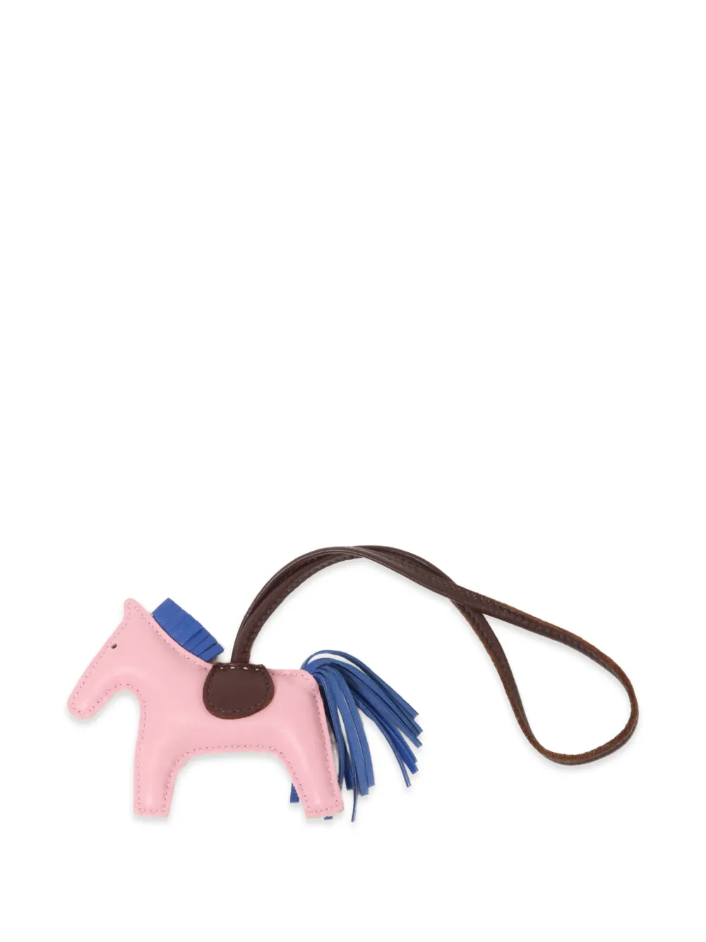 Hermès Pre-Owned 2021 Rodeo PM horse bag charm - Rosa