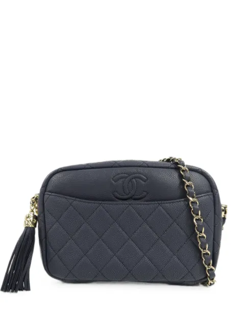 CHANEL Pre-Owned CC quilted crossbody bag