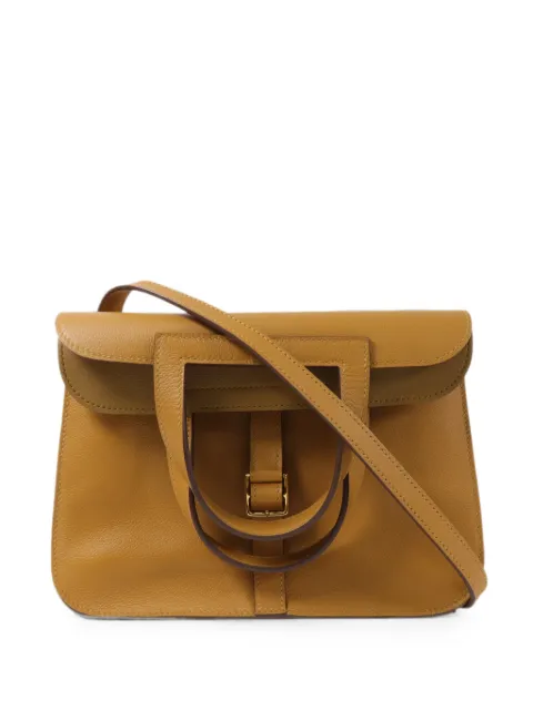 Hermès Pre-Owned 2021 Halzan 25 leather tote bag