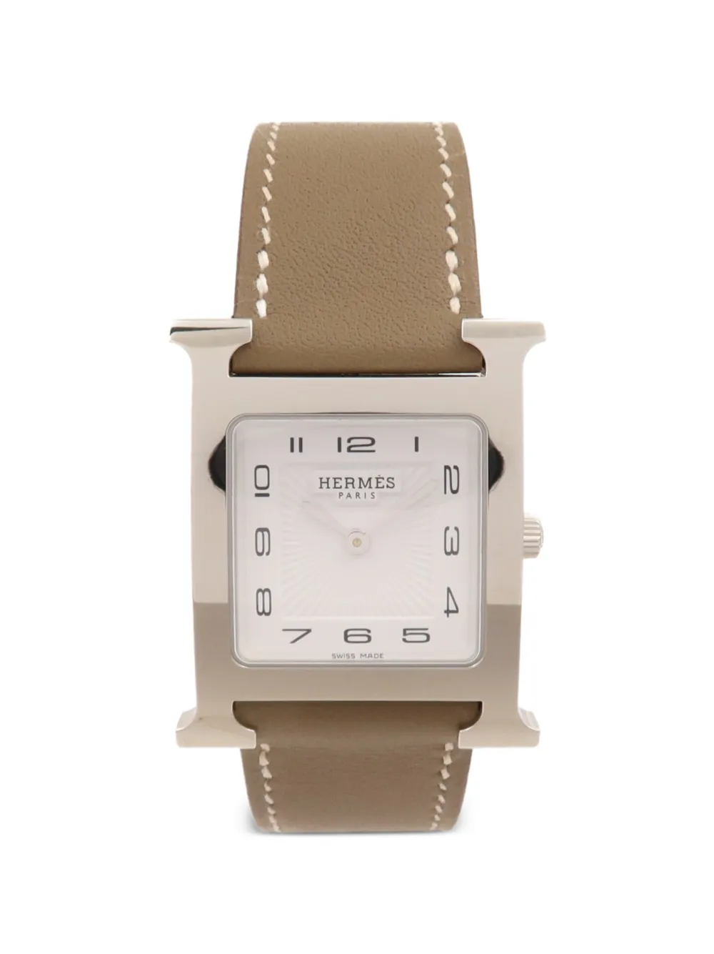 Hermès Pre-Owned H Watch 26mm watch - Bianco
