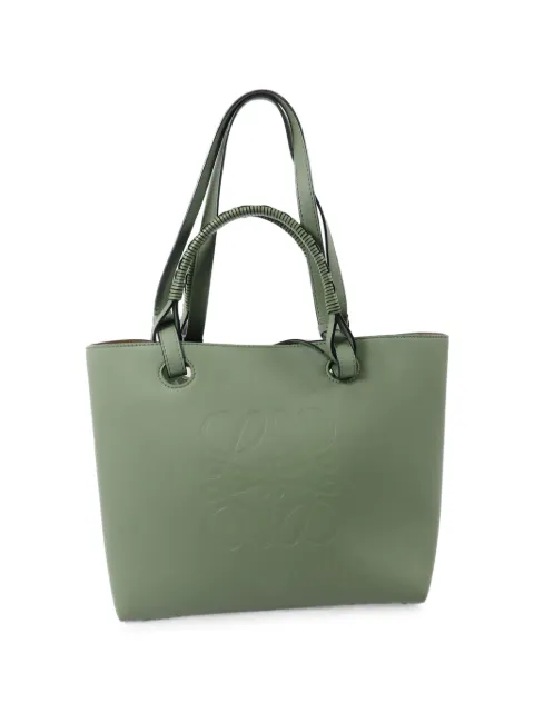 Loewe Pre-Owned Anagram leather tote bag