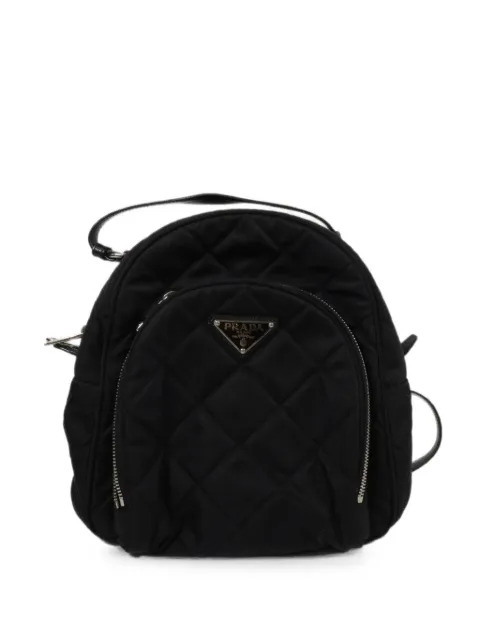 Prada Pre-Owned quilted mini backpack