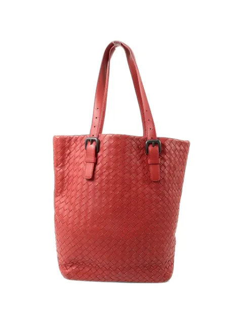 Bottega Veneta Pre-Owned tote Intrecciato con correa y hebilla