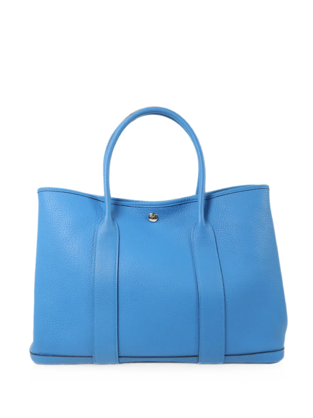 Hermès Pre-Owned 2020 Garden Party PM Negonda leather tote bag - Blue