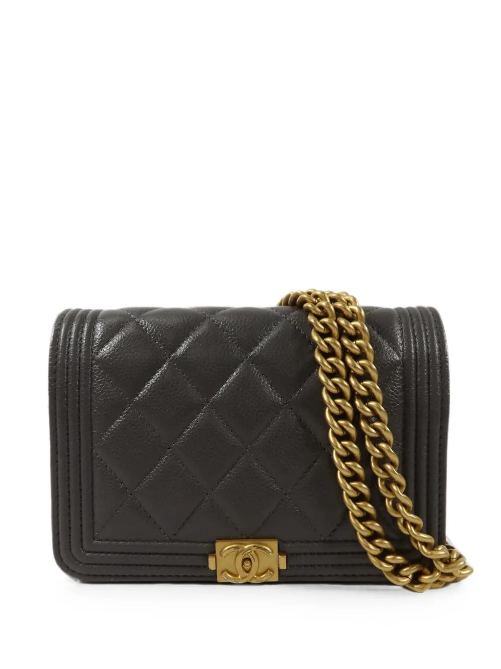 CHANEL Pre-Owned Boy CC crossbody bag - Grau