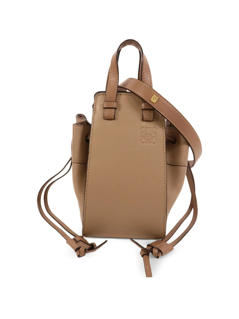 Loewe Pre-Owned mini Hammock tote bag - Nude