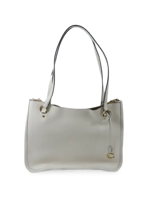 Coach Vintage logo-charm tote bag
