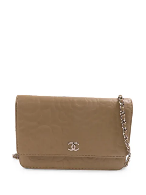 CHANEL Pre-Owned CC Camellia crossbody bag