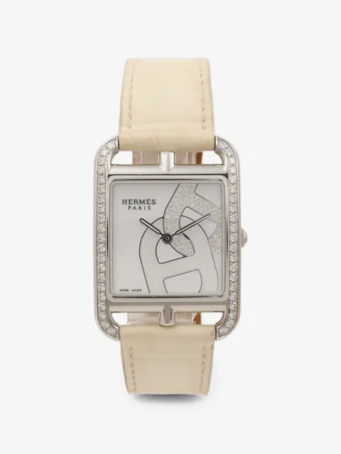 Hermès Pre-Owned Cape Cod diamond 40mm watch
