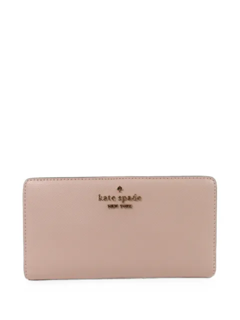 Kate Spade cartera Saffiano larga