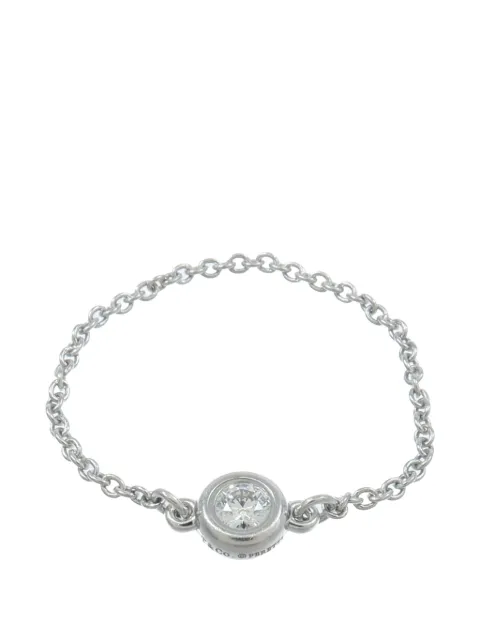 Tiffany & Co. Pre-Owned anillo de cadena Elsa Peretti con diamantes