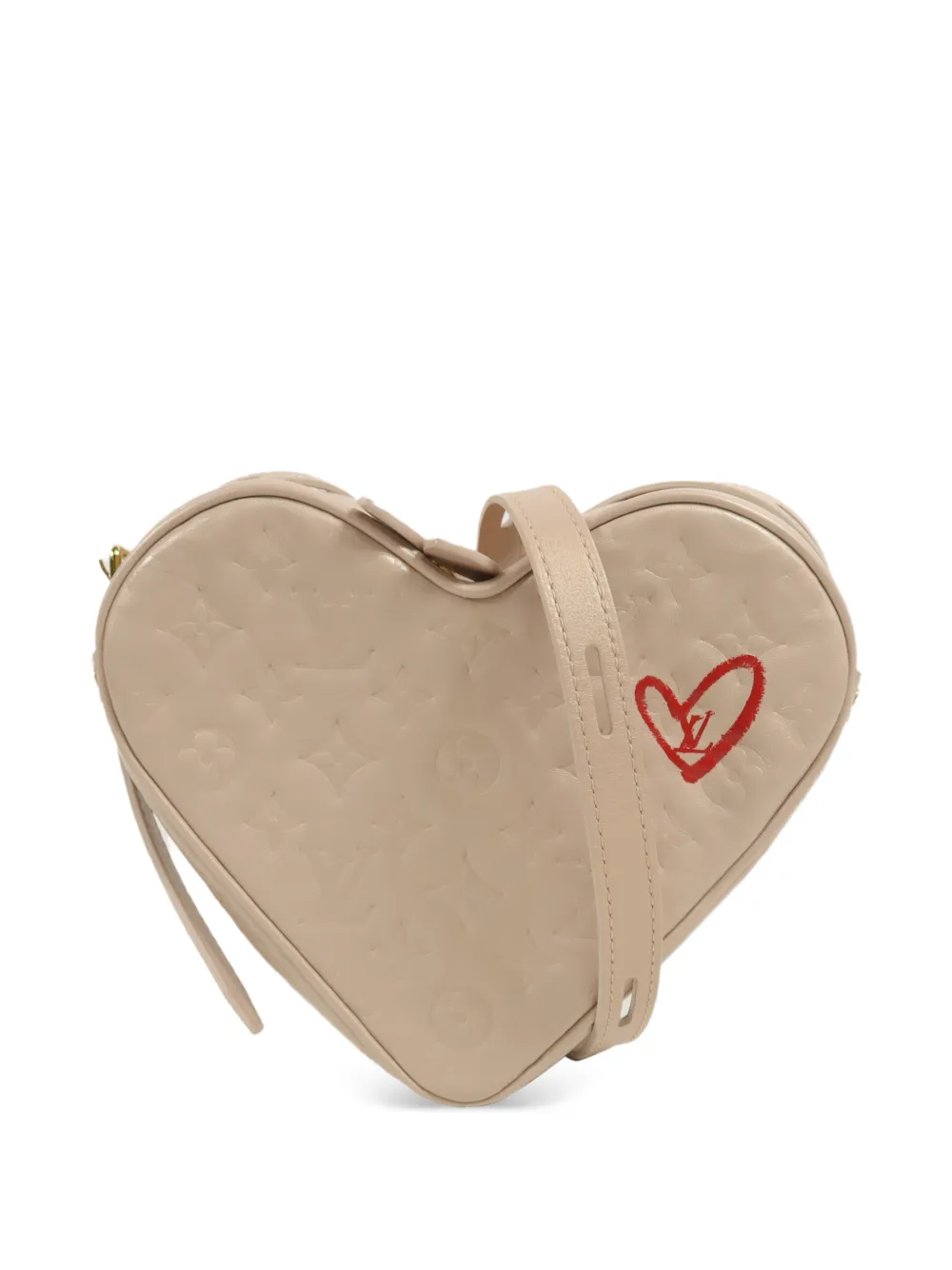 Louis Vuitton Pre-Owned Fall In Love Empreinte shoulder bag - Nude