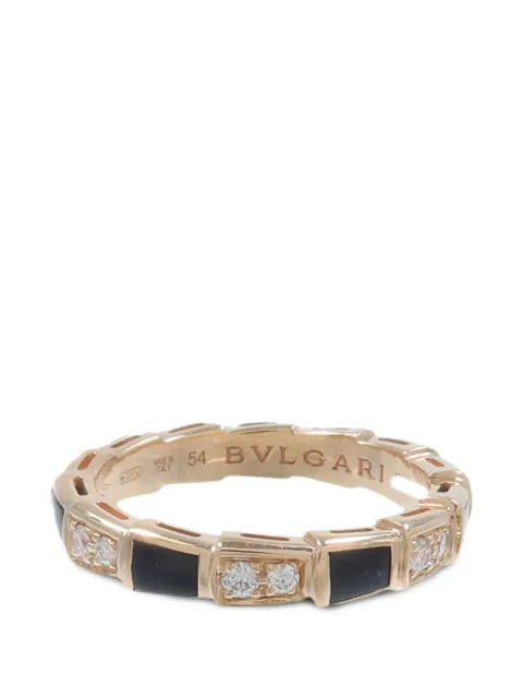 Bvlgari Pre-Owned Serpenti Viper diamond ring