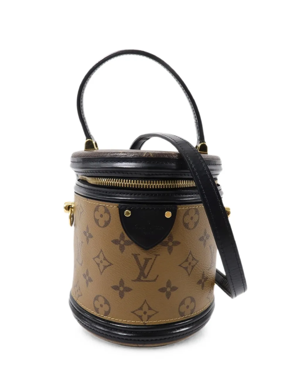 Louis Vuitton Pre-Owned Monogram Reverse Cannes shoulder bag - Marrone