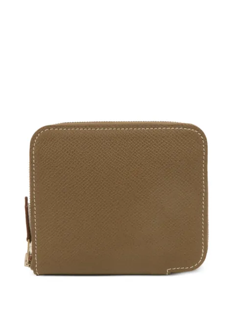 Hermès Pre-Owned 2024 Silk In Compact Epsom leather wallet