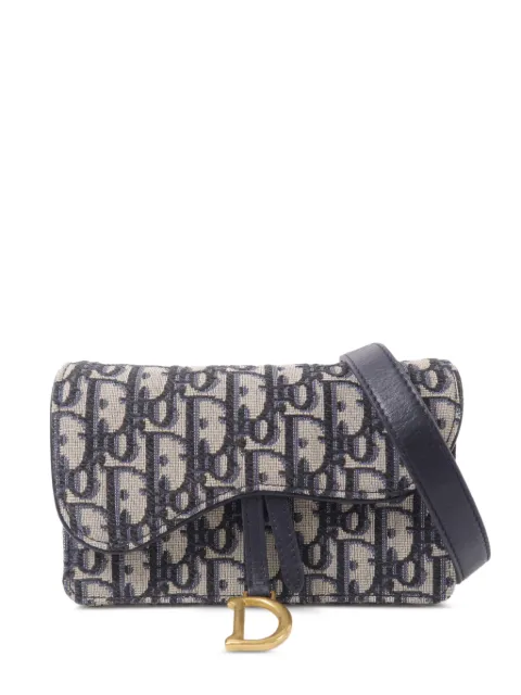 Christian Dior Pre-Owned Oblique Saddle belt bag