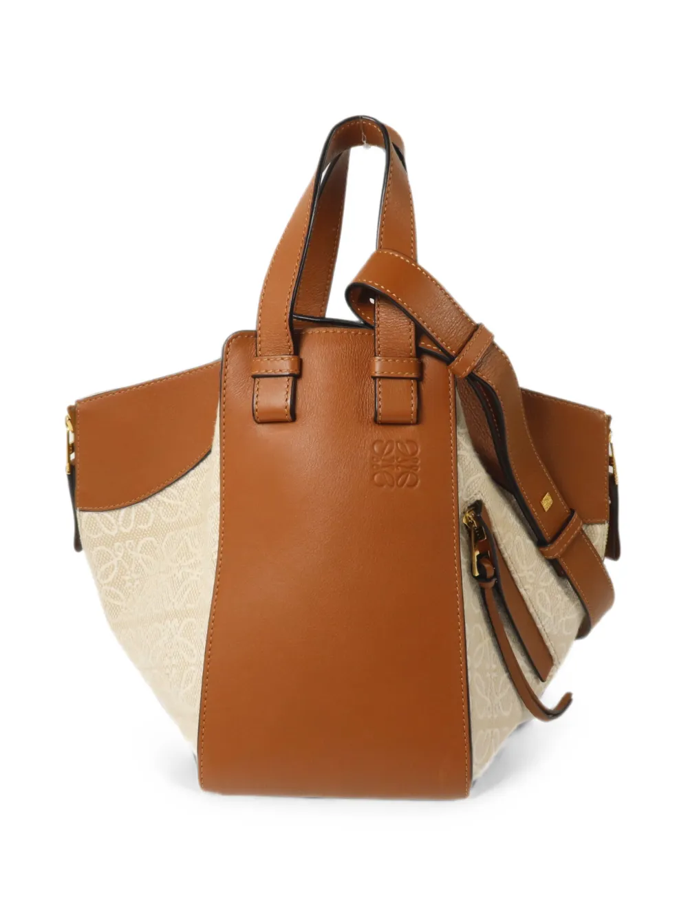 Loewe Pre-Owned medium Hammock shoulder bag - Neutrals