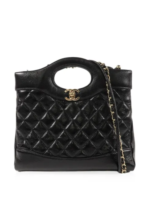 CHANEL Pre-Owned 31 mini CC quilted turn-lock shoulder bag