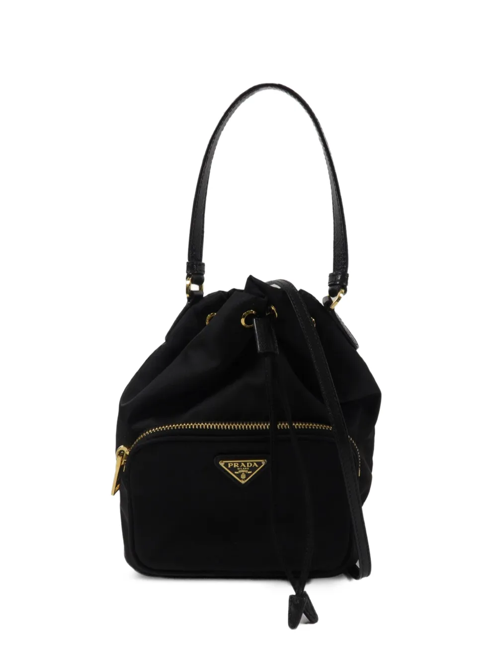 Prada Pre-Owned Duet Re-Nylon bucket bag - Schwarz