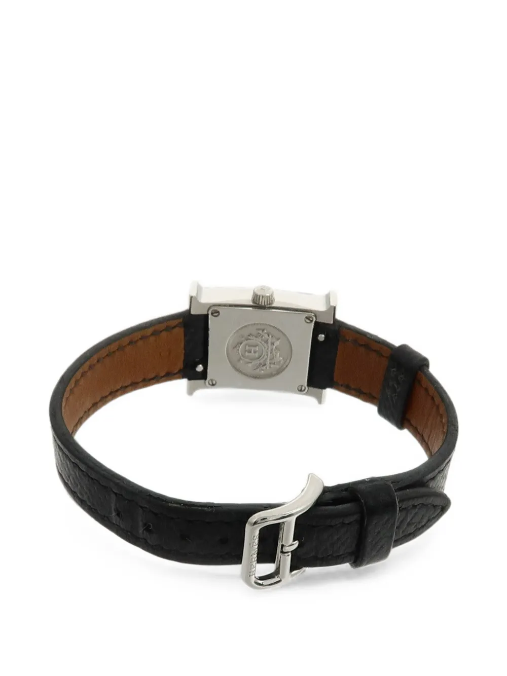 Hermès Pre-owned H Watch 24mm Watch in White, view 3