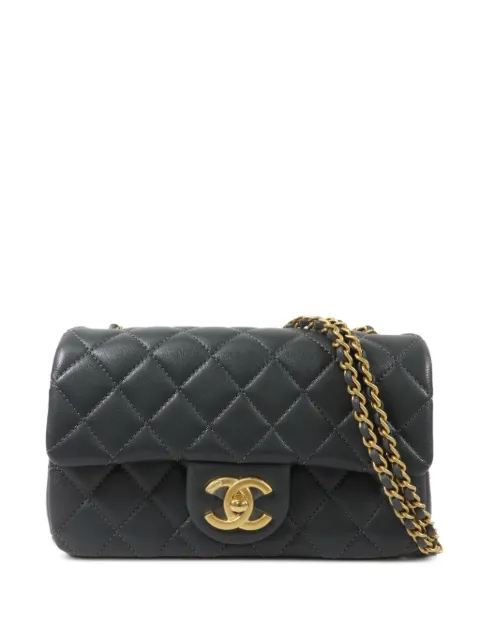 CHANEL Pre-Owned bolso de hombro Flap mini