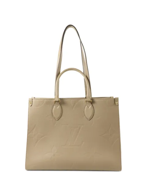 Louis Vuitton Pre-Owned MM Monogram Empreinte On The Go shoulder bag
