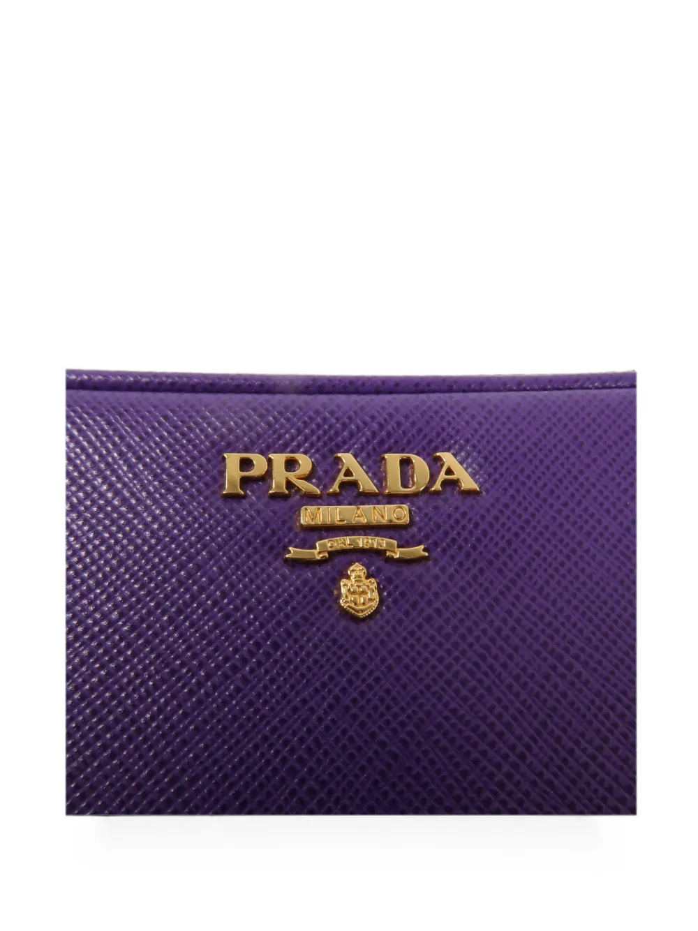 Prada Pre-Owned leather shoulder bag - Purple