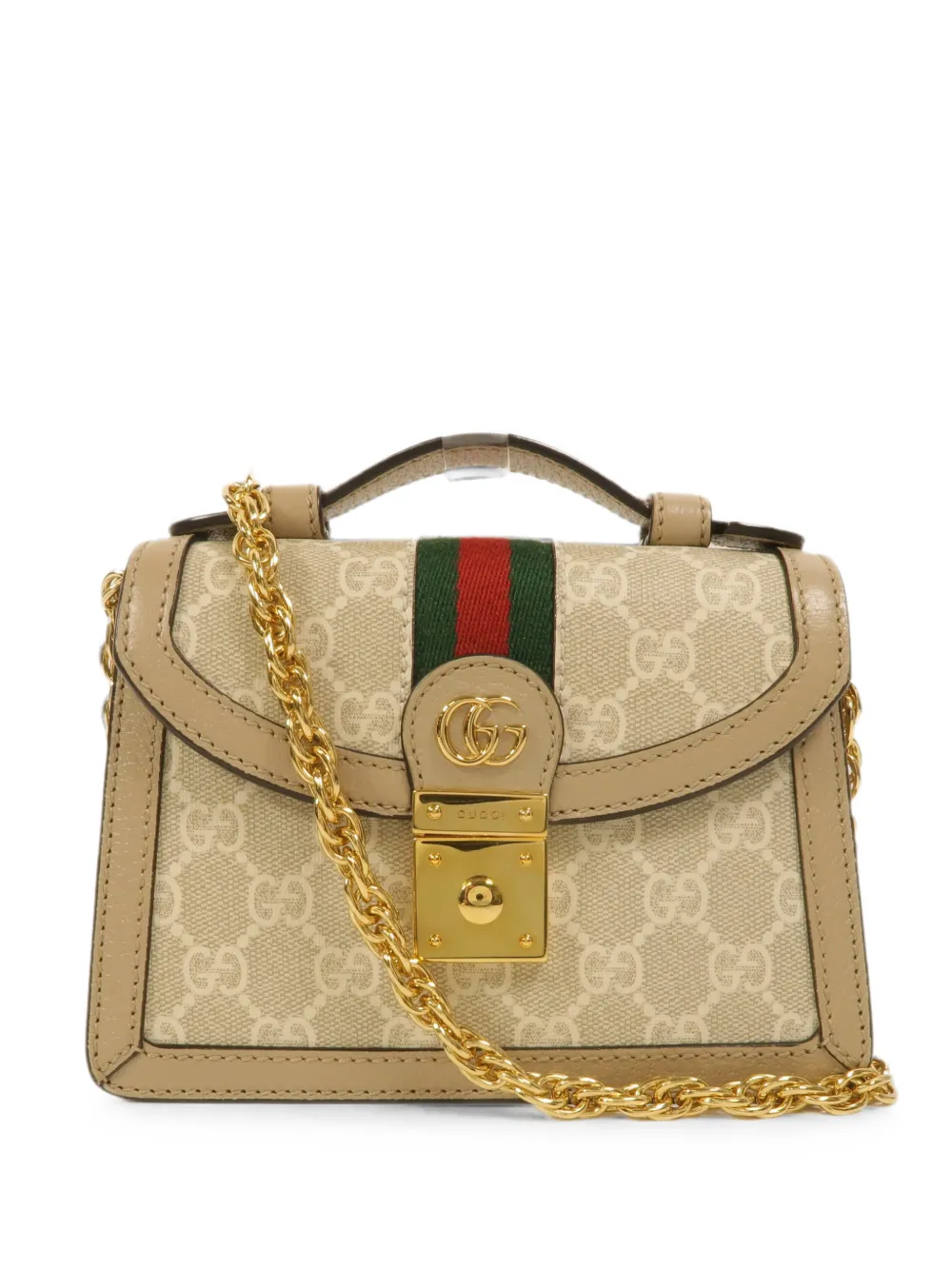 Gucci Pre-Owned Ophidia GG Supreme shoulder bag - Toni neutri