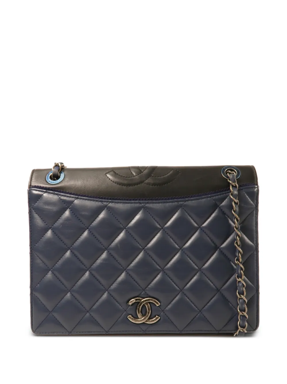 CHANEL Pre-Owned Ballerine quilted shoulder bag - Blu
