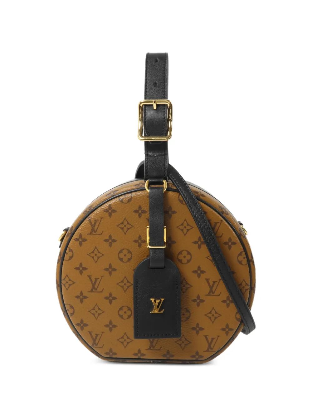 Louis Vuitton Pre-Owned sac à main Petite Boîte Chapeau Monogram Reverse - Marron